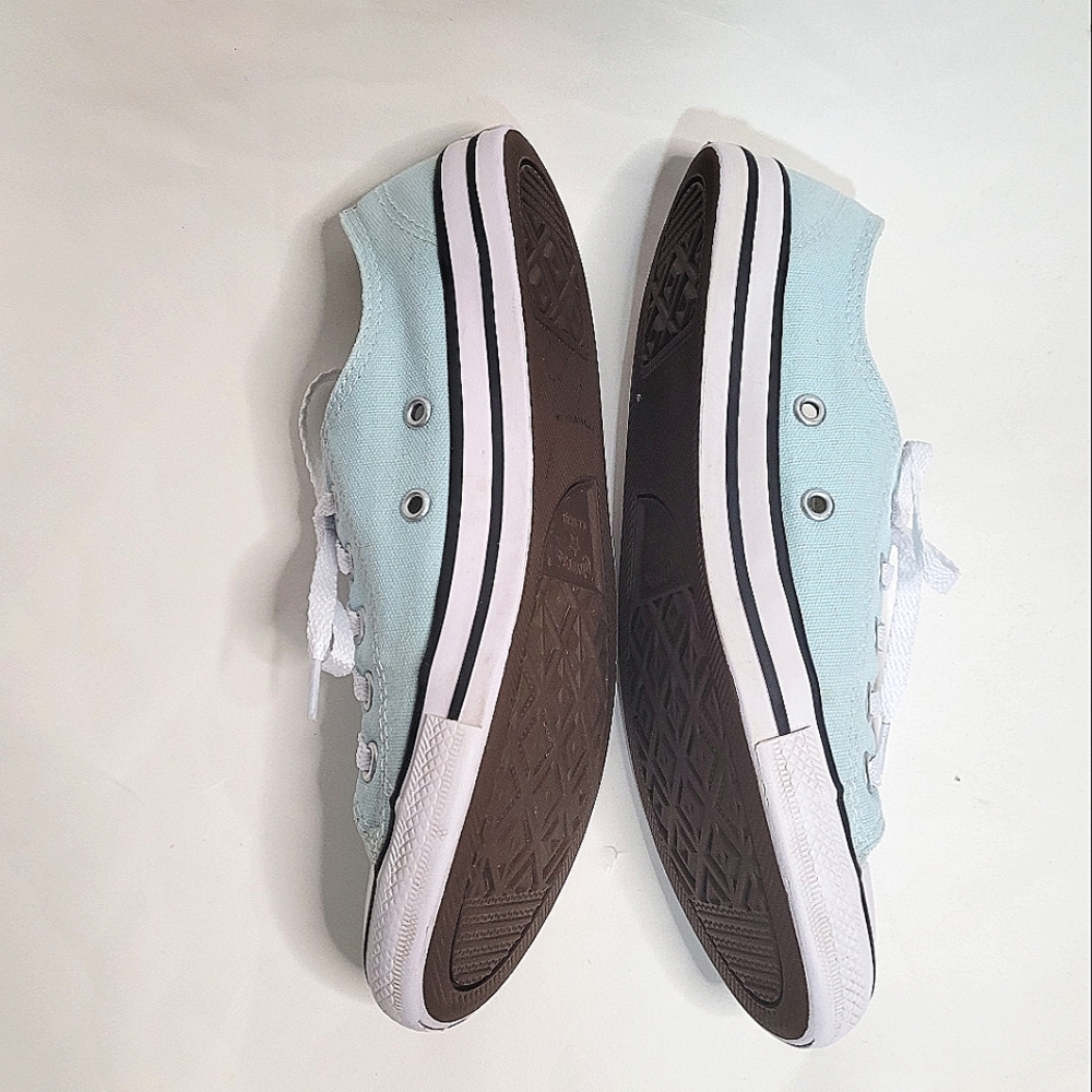 Light Blue Converse - Picture 2 of 7